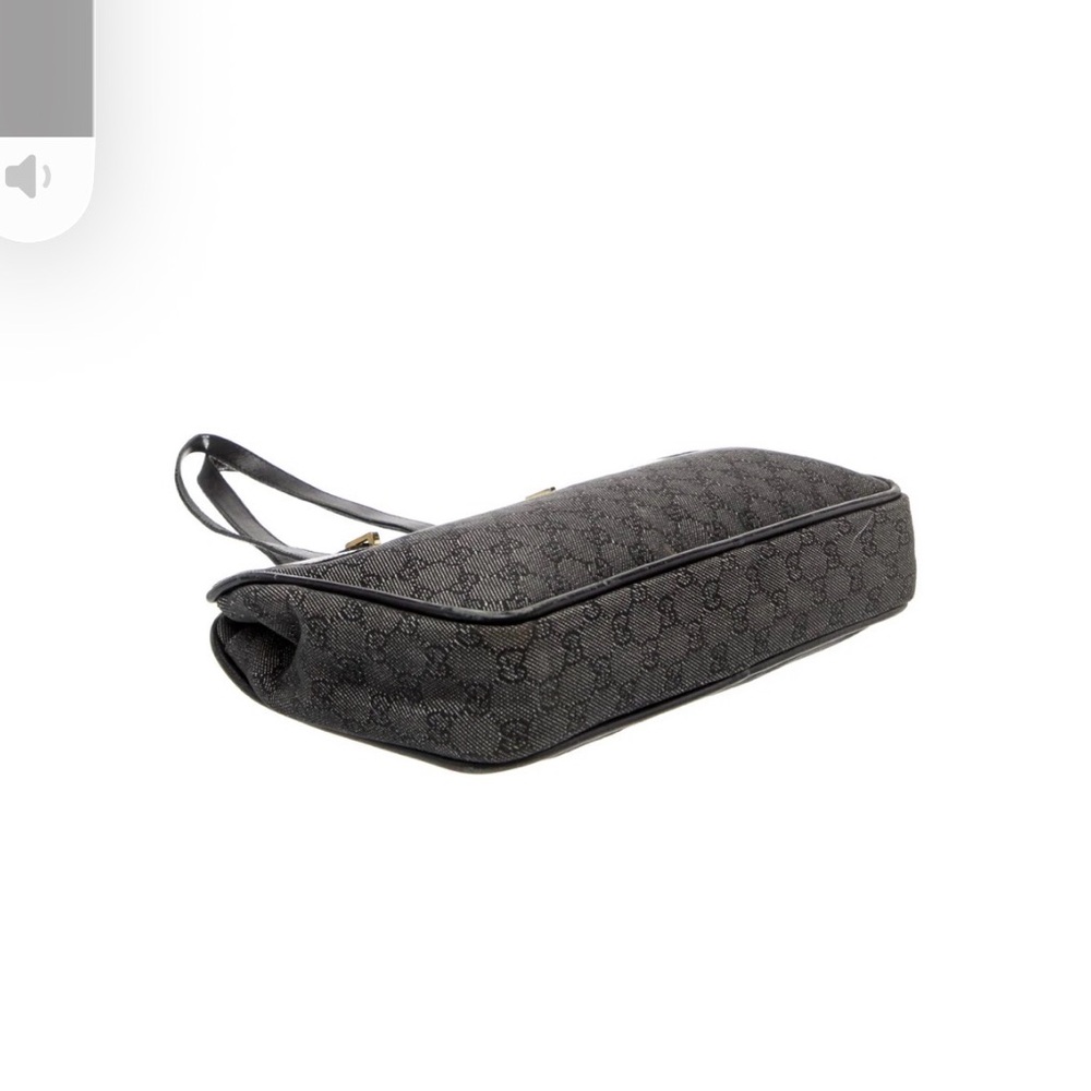 Gucci Black Monogram Shoulder Bag - Picture 6 of 13